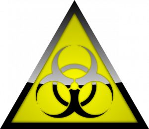 Image du symbole risque biologique
